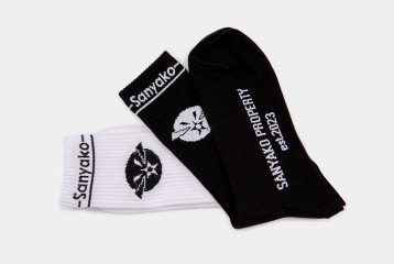 Sanyako Socks White/Black pack