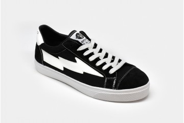 Sneakers Thunderbolt Black Front Perspective