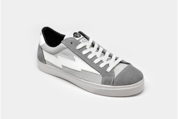 Sneakers Thunderbolt Grey Front Perspective