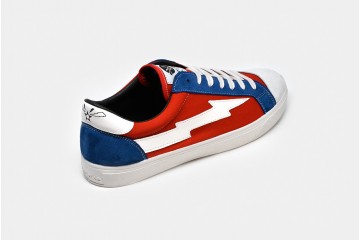 Casual Sneakers Thunderbolt Multicolor Back Perspective
