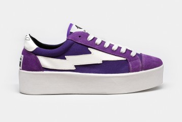 Sneakers Doublethunder Purple Side